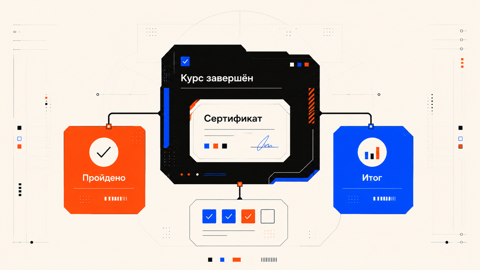 Интерфейс тестирования и проверки знаний студентов